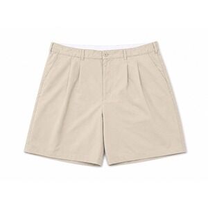 Reebok Golf Performance Shorts Men's Size 46 Tan Flat Front Stretch Golf Shorts